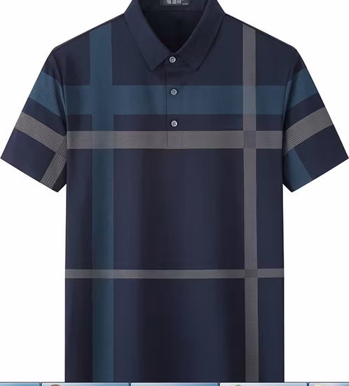 Bons preços de fábrica, camisas masculinas de designer de negócios de alta qualidade, camisas largas com estampa personalizada